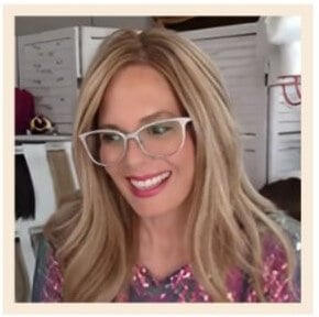 Melissa Summerford wearing the Dimples Hera 19 wig. Remy Human Hair Lace Front Wig.