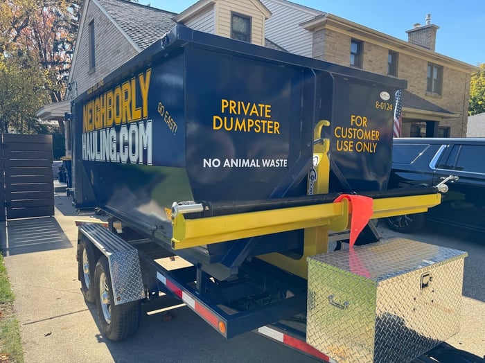 Why You Shouldn’t Toss Dog Poop in a Neighborly Hauling Dumpster