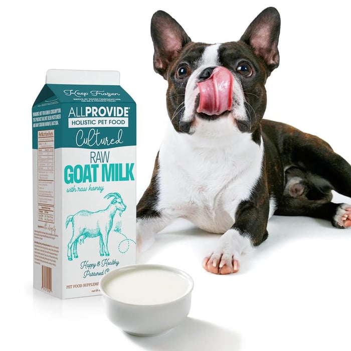 Cultured Raw Goat Milk for Pets: Little Superfood. Big Benefits.