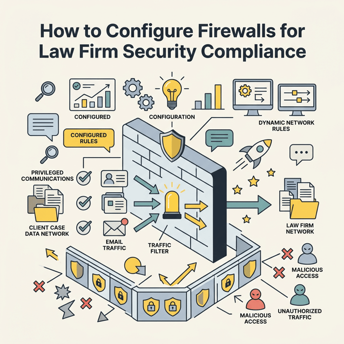 How to Configure Firewalls for Law Firm Security Compliance