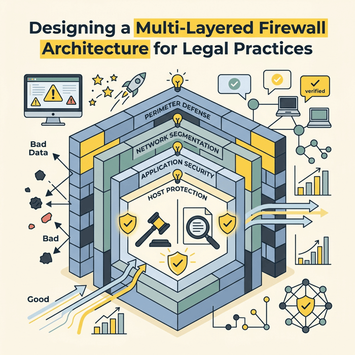Designing a Multi-Layered Firewall Architecture for Legal Practices