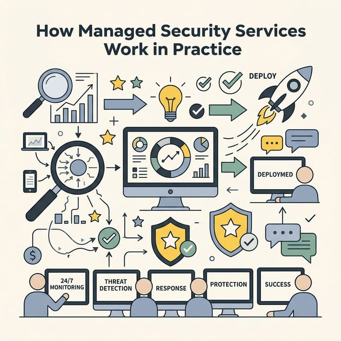 How Managed Security Services Work in Practice
