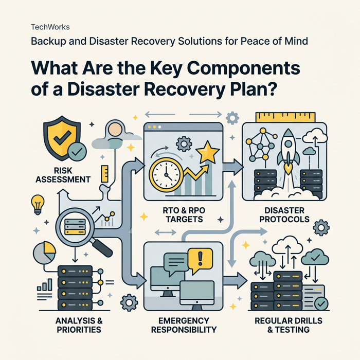 What Are the Key Components of a Disaster Recovery Plan?
