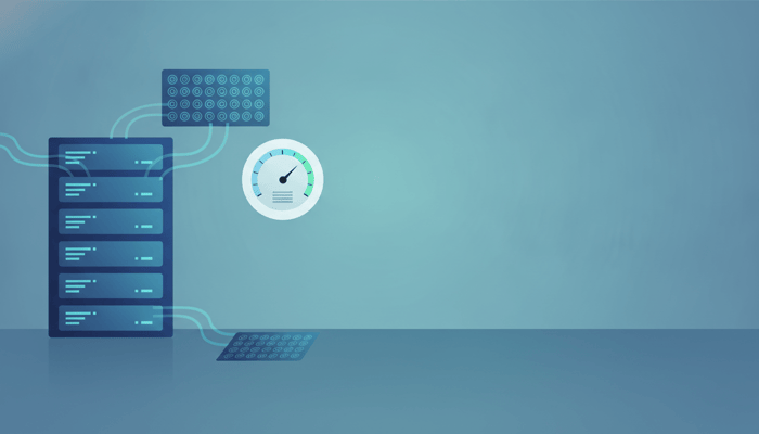 A climate-controlled server room with temperature and humidity monitoring to extend server lifespan