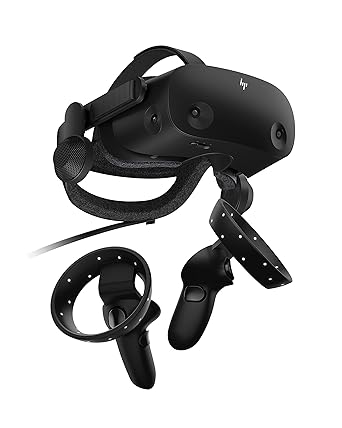 Amazon.com: HP Reverb G2 VR Headset with Controller, Adjustable Lenses &  Speakers from Valve, 2160 x 2160 LCD Panels, for Gaming, Ergonomic Design,  4 Cameras, Compatible with SteamVR & Windows Mixed Reality :