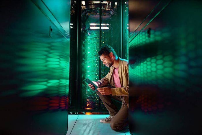 business team, businesspeople  group walking at modern bright office interior-1