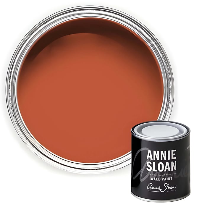 Riad Terracotta accent wall paint