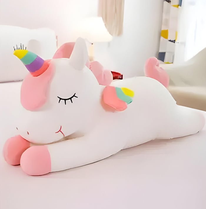 a plush unicorn