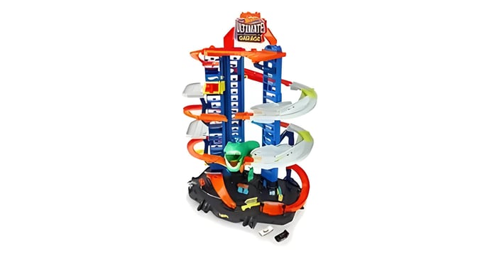 a Hot Wheels set
