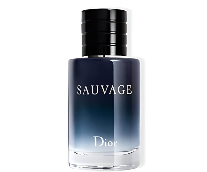 a bottle of Dior Sauvage aftershave
