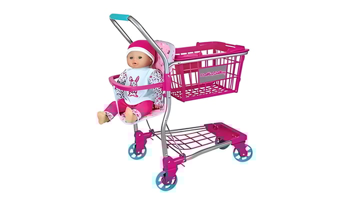 a children's shopping trolley