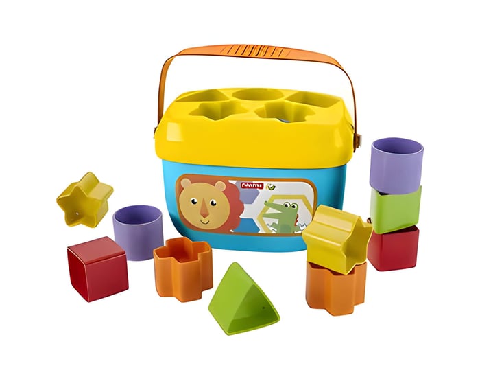 a multicoloured children's building block set