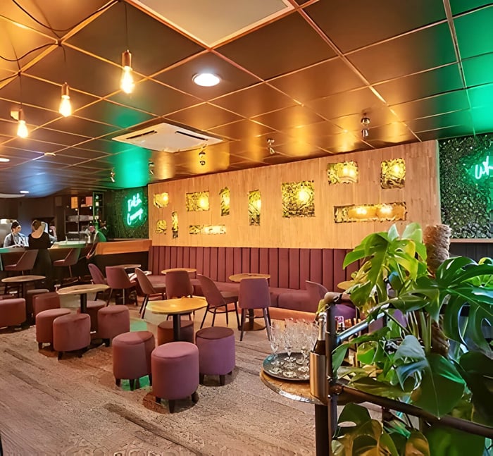 modern restaurant interior