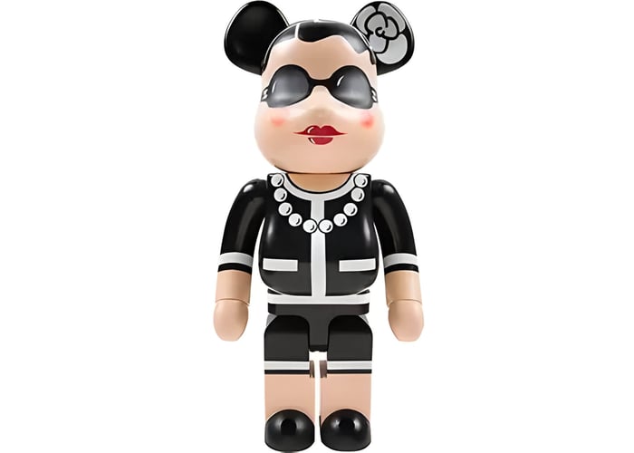 bear bricks Coco Chanel sculpture