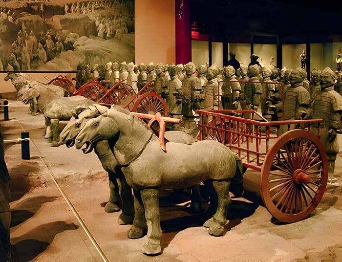 horse sculpture from terracotta army