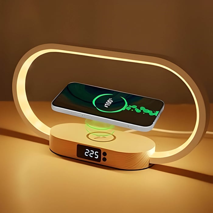 a mobile phone charger which appears to make the phone float