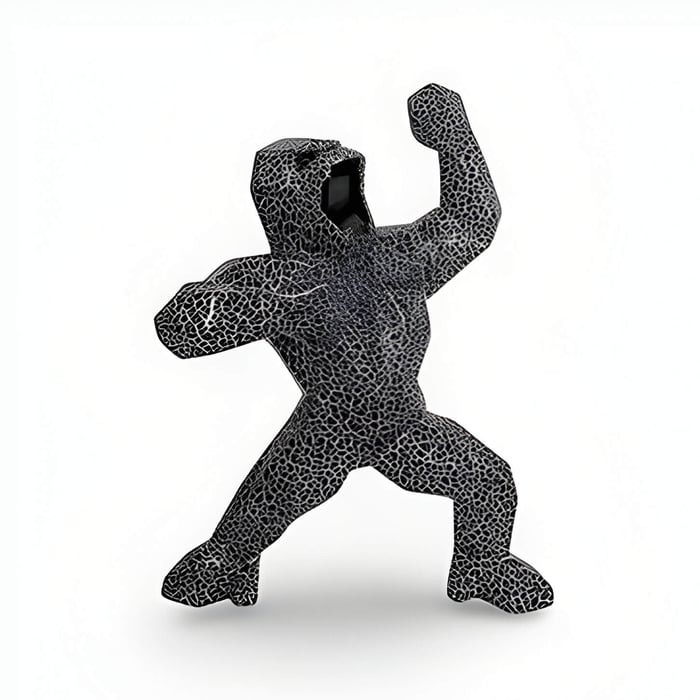 Magma Gorilla Sculpture