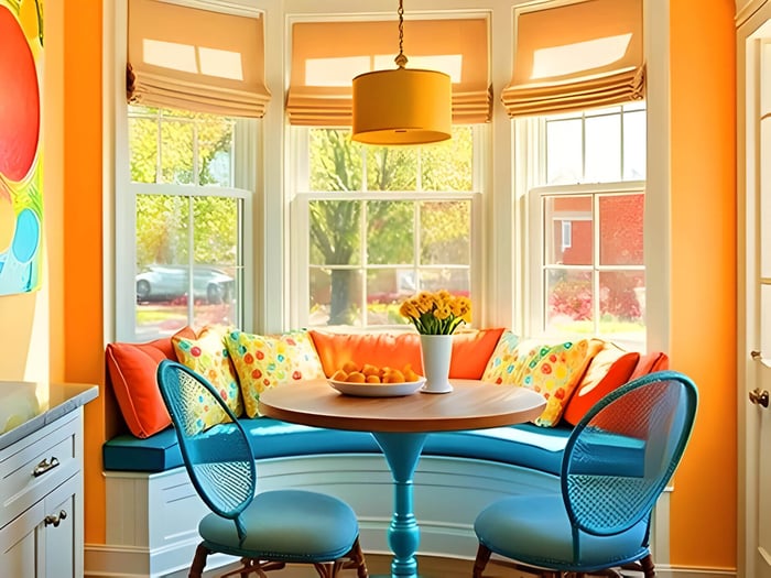 Spring/Summer interiors through bold colours & engaging textures