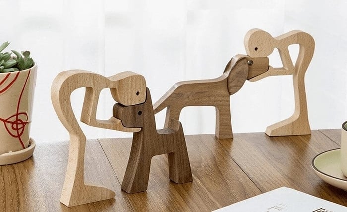 Handmade Pawfect Carving