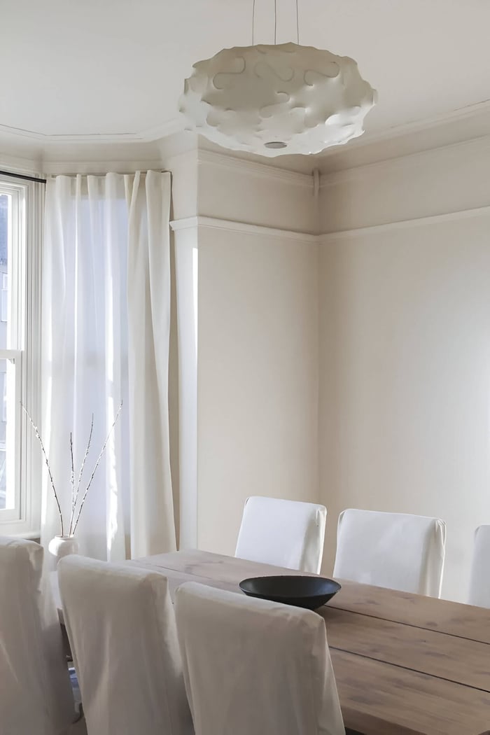 a neutral interior design scheme
