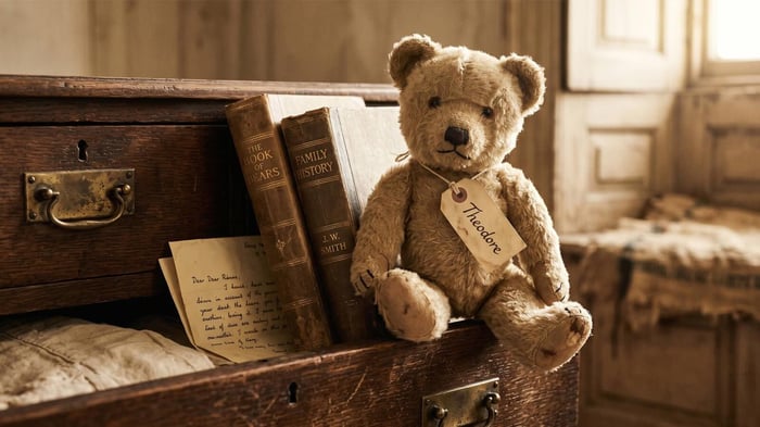 Classic teddy bear names — traditional teddy bear with heritage aesthetic