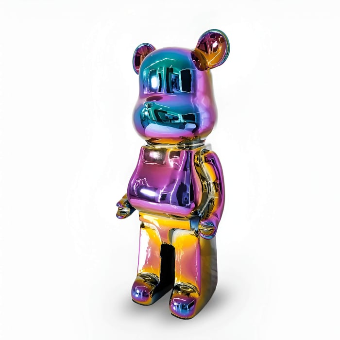 Colour Shift Bear sculpture