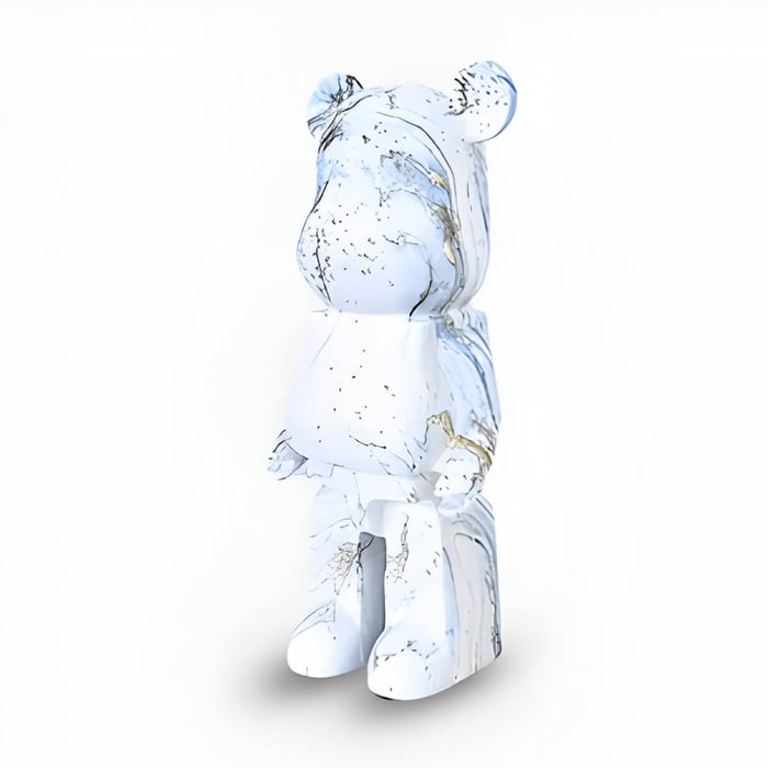 Ocean spray giant bear sculpture side view