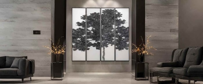 Huge Flower & Plant Art Pieces: That Completely Transform Blank Walls