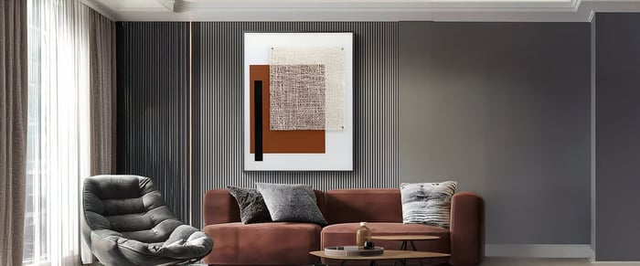 From Canvas to Wall Panel: Exploring Materials in Geometric Art