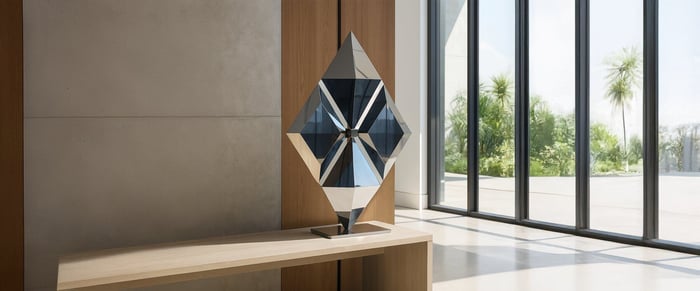 Outdoor Meets Indoor: Geometric Sculptures That Work Anywhere