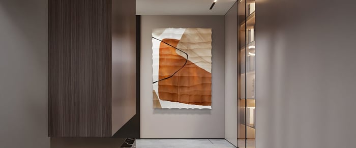 Minimalist Masterpieces: Hallway Art for a Clean, Modern Look