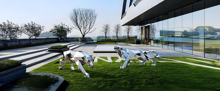 Turn Your Garden Into a Safari With Outdoor Wildlife Sculptures