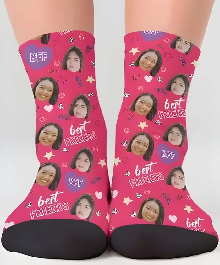 personalised friendship socks