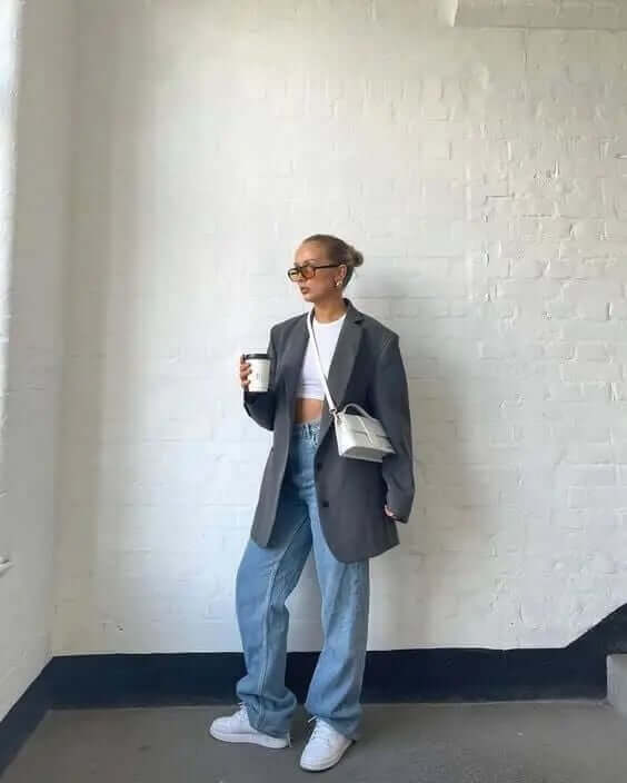 how to style oversized blazers