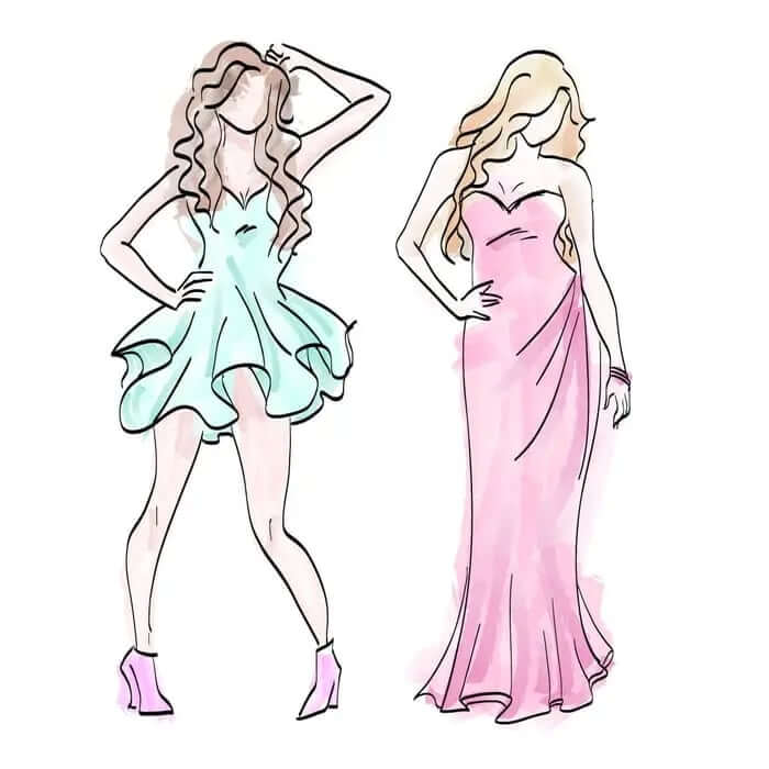 clothing sketching