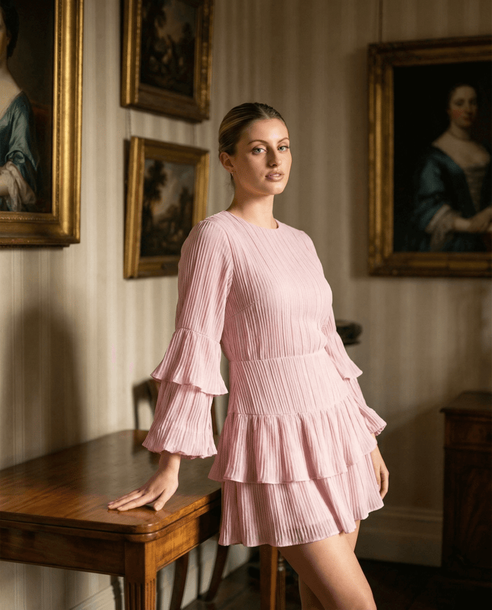 pink inspo outfit for valentine's day