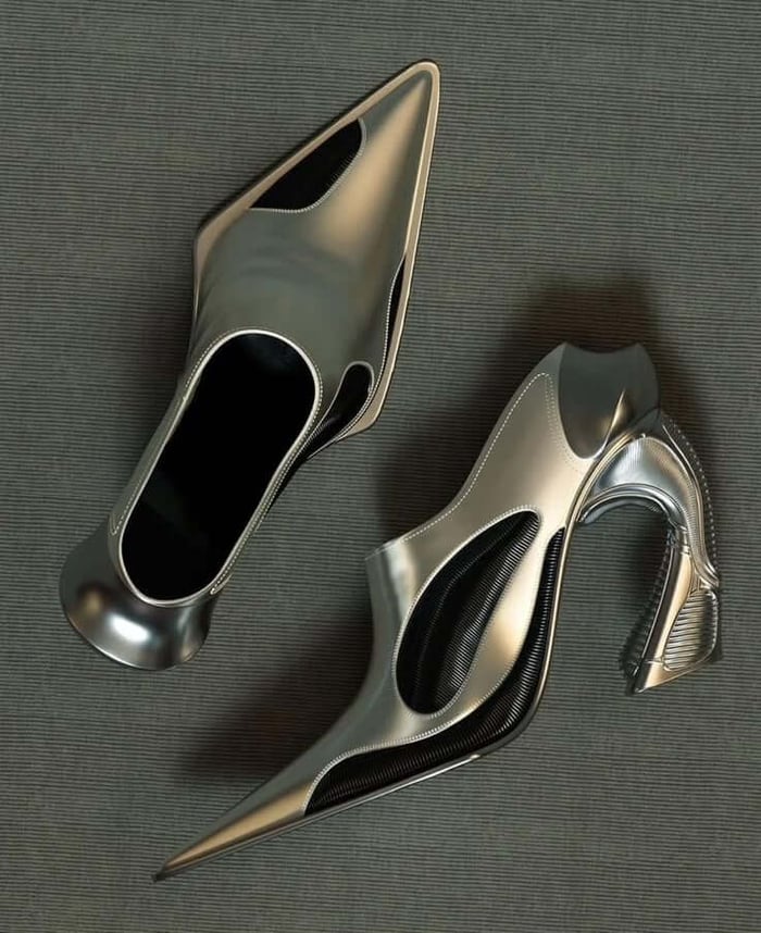 futuristic footwear