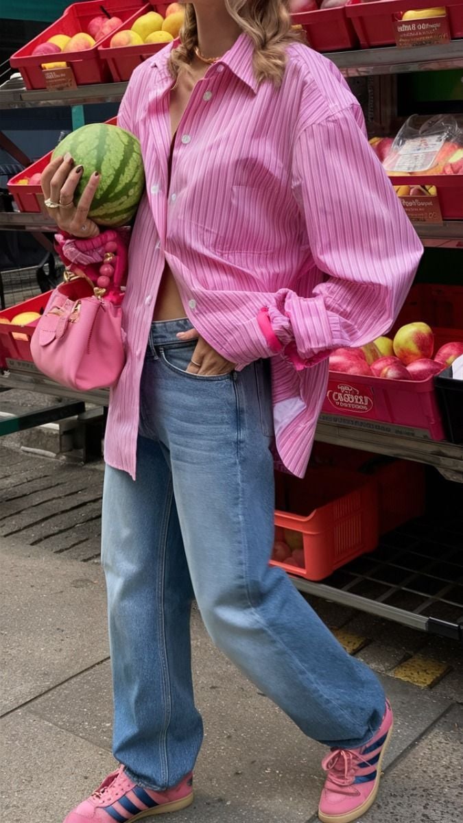 pink outfit 