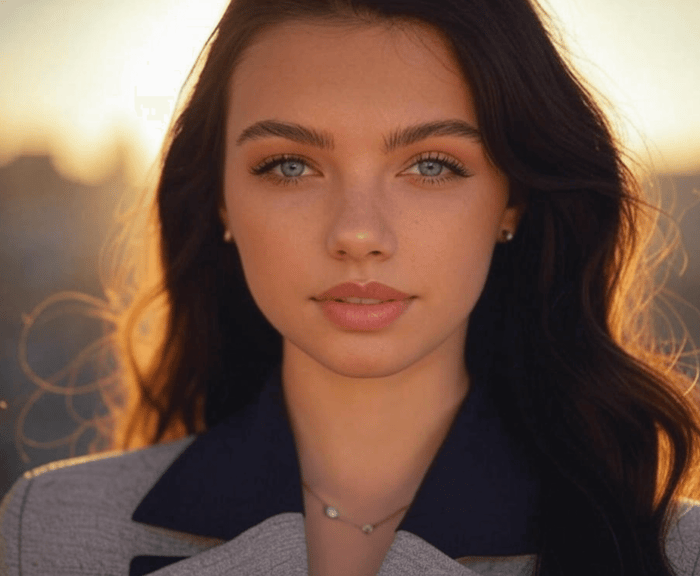 AI model face