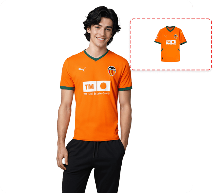 ai for fashion, Football Emotion t-shirt
