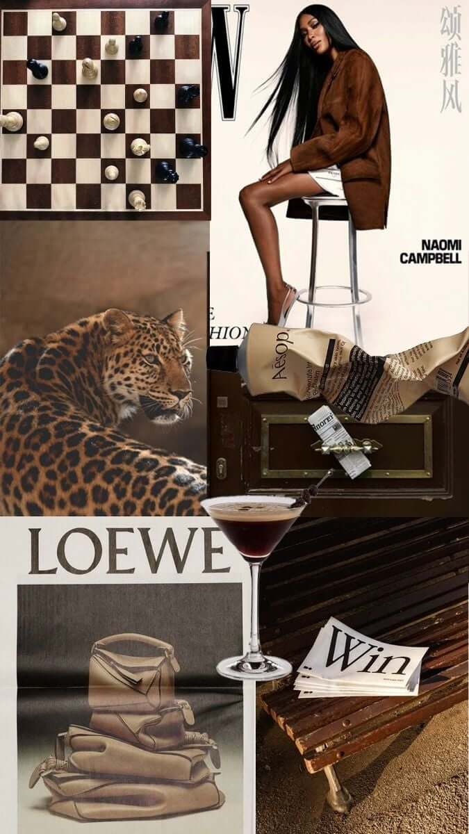 minimalist moodboard