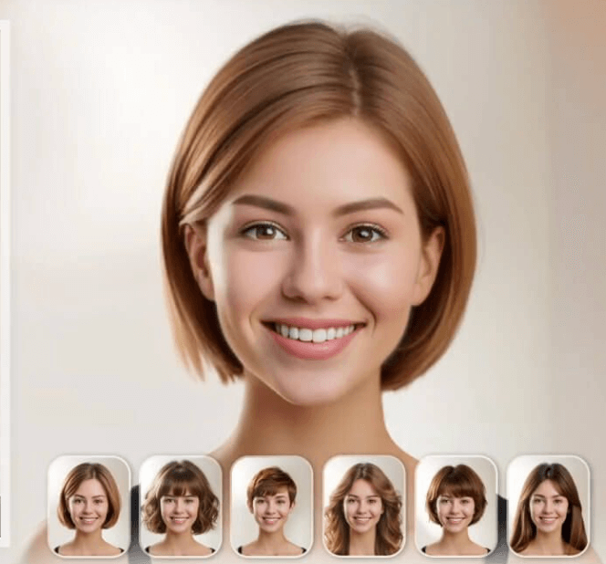 Change hairstyle 