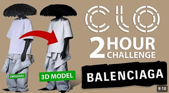 Balenciaga 3D design