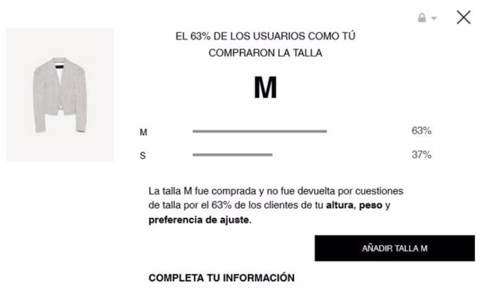 virtual try on zara web