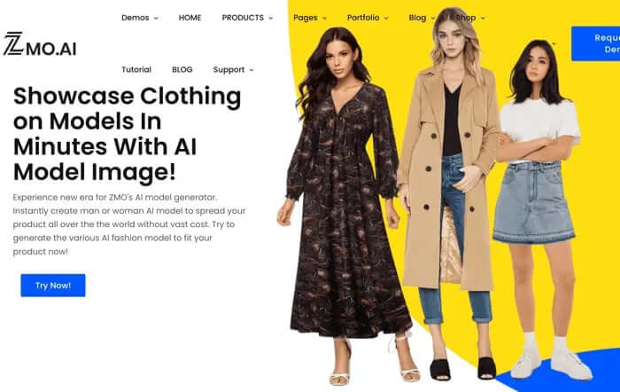 zmo ai clothing design