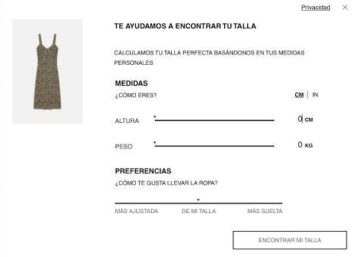 zara virtual try on app