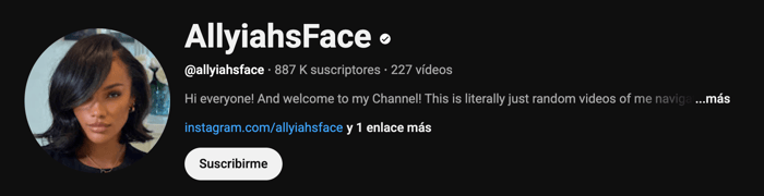 allyiahs face blog youtube channel
