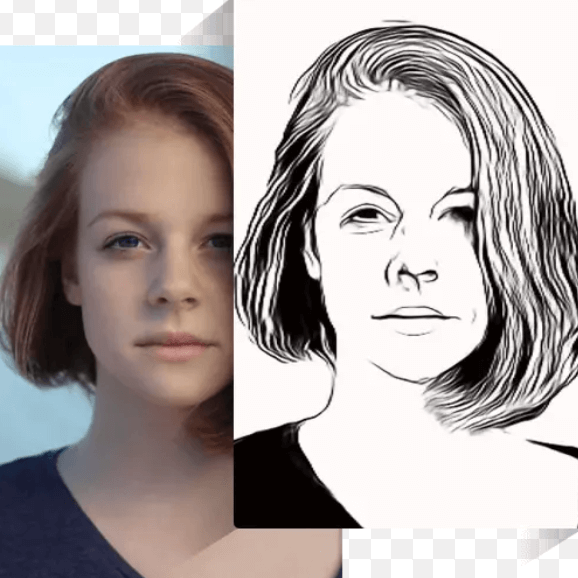 from sketch to photo