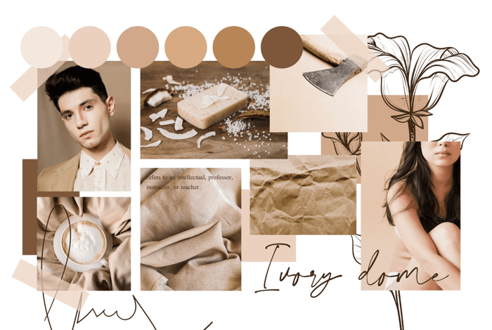 how to create a fashion moodboard with AI