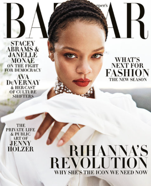 harpers bazaar rihanna